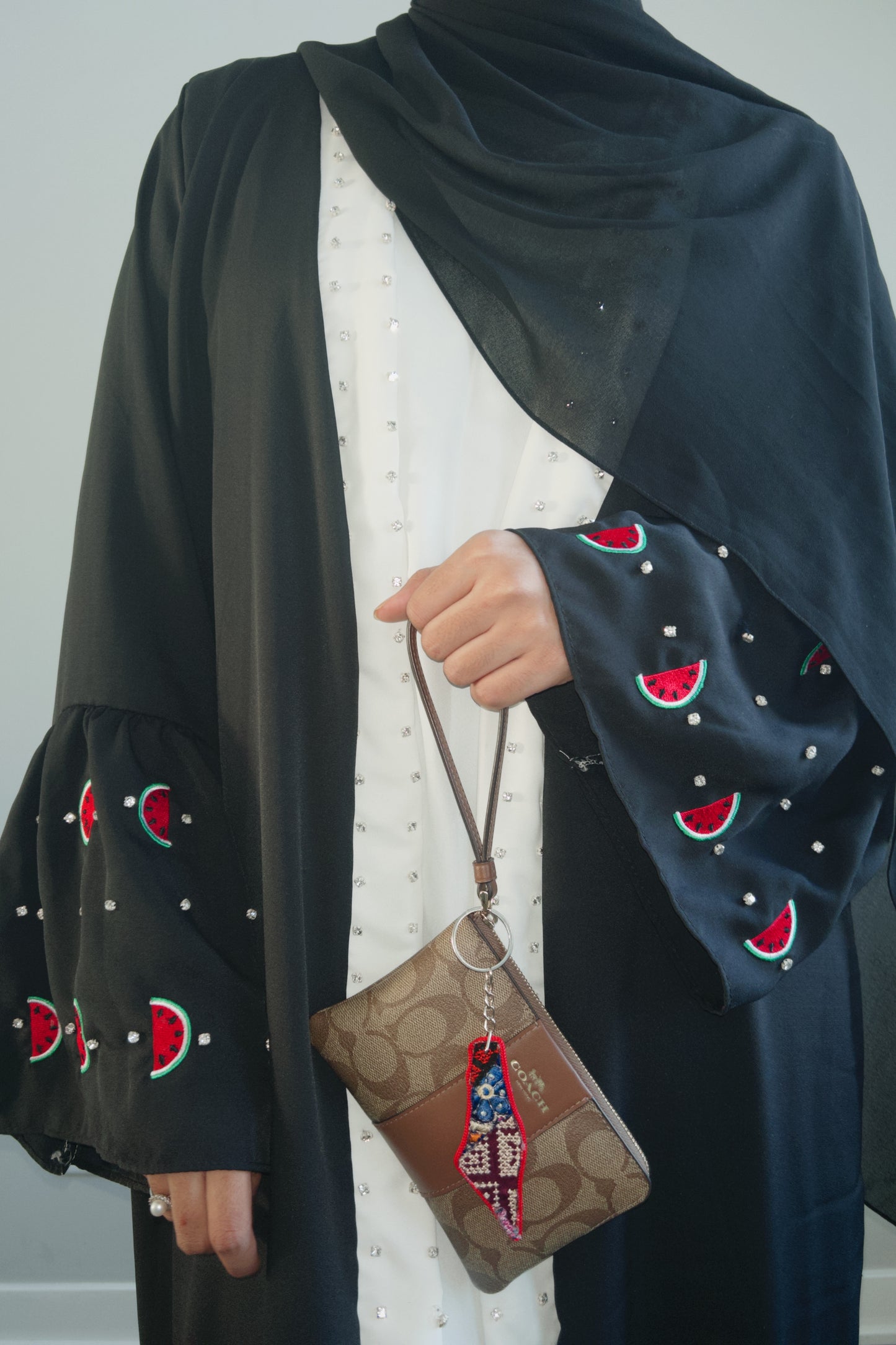 Black Watermelon abaya